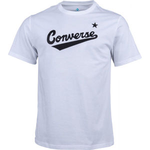 Converse CENTER FRONT LOGO TEE fehér XL - Férfi póló