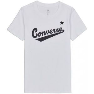 Converse CENTER FRONT LOGO TEE fehér M - Női póló
