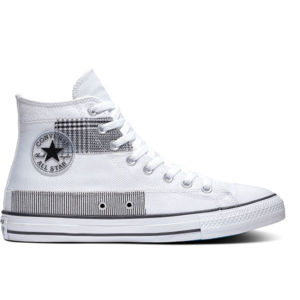 Converse CHUCK TAYLOR ALL STAR PATCHWORK HIGH Férfi magas szárú tornacipő, fehér, méret 38