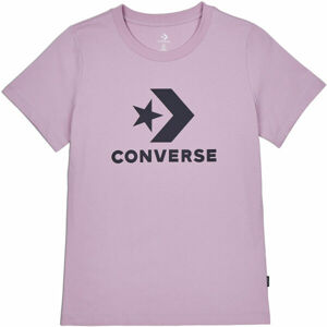 Converse STAR CHEVRON TEE Női póló, rózsaszín, méret L