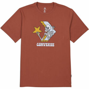 Converse SKULL GRAPHIC LOGO 1 SHORT SLEEVE TEE  XL - Férfi póló