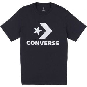 Converse STAR CHEVRON TEE fekete S - Férfi póló