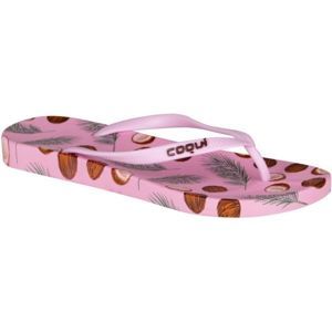 Coqui KAJA PRINTED Női strandpapucs, rózsaszín, veľkosť 37