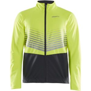 Craft IDEAL sárga L - Férfi bélelt kerékpáros kabát