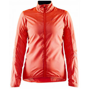 Craft Női ultrakönnyű kerékpáros dzseki Női ultrakönnyű kerékpáros dzseki, narancssárga, méret L