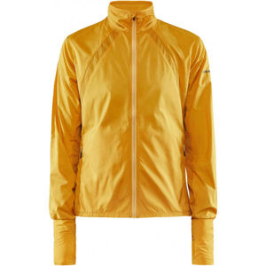 Craft ADV ESSENCE WIND JACKET W Női könnyű funkcionális kabát, sárga, méret