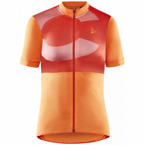 Craft CORE ENDUR ORG Női kerékpáros mez, narancssárga, méret XL