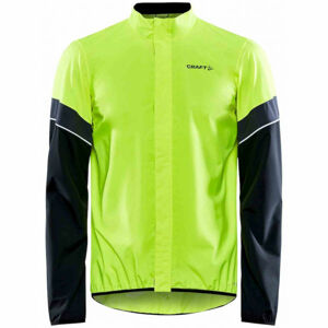 Craft CORE ENDUR Férfi kerékpáros dzseki, fényvisszaverő neon, méret L