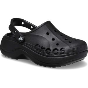 Crocs BAYA PLATFORM CLOG Uniszex papucs, fekete, veľkosť 39/40