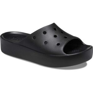 Crocs CLASSIC PLATFORM SLIDE Uniszex papucs, fekete, méret 39/40