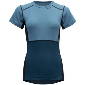 Devold LAUPAREN MERINO 190 W Női póló, kék, méret