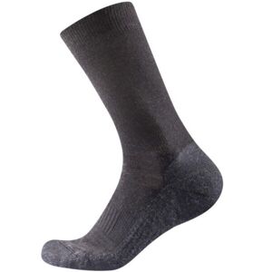 Devold MULTI MERINO Gyapjú zokni, fekete, méret