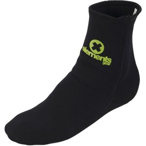 EG COMFORT 2.5 Neoprén zokni, fekete, veľkosť XS