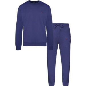 Fila IN COTTON BRUSHED FLEECE Férfi pizsama, kék, veľkosť XXL
