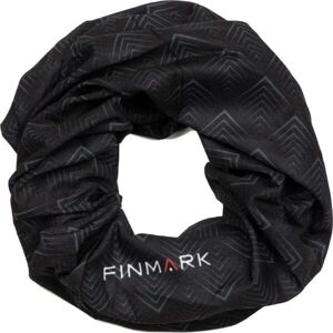 Finmark FS-202 Multifunkcionális kendő, fekete, méret UNI