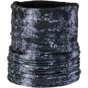 Finmark FSW-202 Multifunkcionális kendő fleece belsővel, fekete, veľkosť os