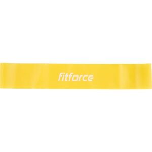 Fitforce EXELOOP SOFT Erősítő gumiszalag, sárga, méret UNI