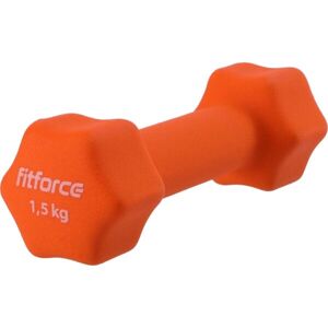 Fitforce FDBN 1,5 KG Kézi súlyzó, narancssárga, veľkosť 1,5 kg