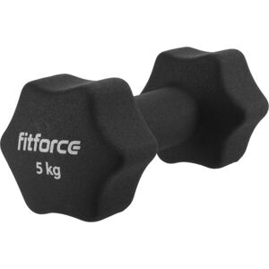 Fitforce FDBN 5 KG Kézi súlyzó, fekete, méret 5 kg