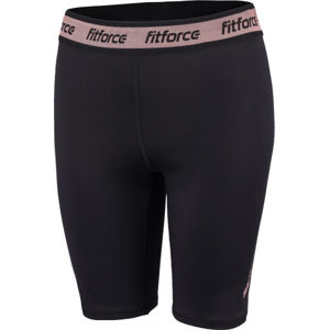 Fitforce SOLTA Női fitness rövidnadrág, fekete,fehér, méret