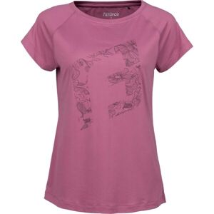 Fitforce HASLEY Női edzőpóló, rózsaszín, veľkosť M