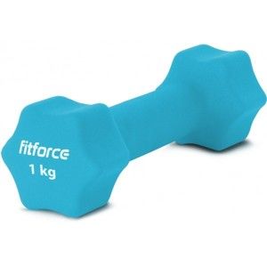 Fitforce EGYKEZES SÚLYZÓ 1KG Egykezes súlyzó, türkiz, méret 1 kg