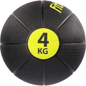 Fitforce MEDICINE BALL 4 KG Medicinbal, fekete, méret 4 kg