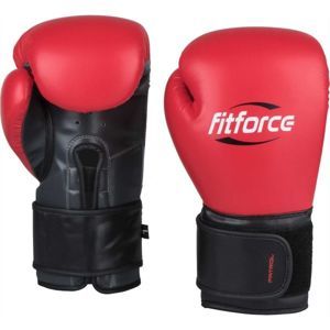 Fitforce PATROL Bokszkesztyű edzéshez, piros, veľkosť 10 OZ