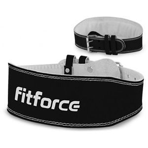 Fitforce POSILOVACÍ OPASEK Fitness öv, fekete, méret S