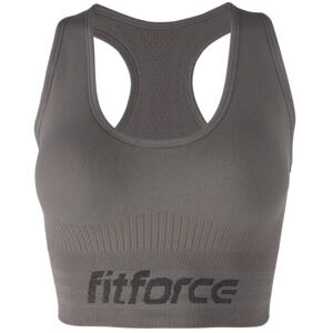 Fitforce SANCY Női sportmelltartó, szürke, méret XL