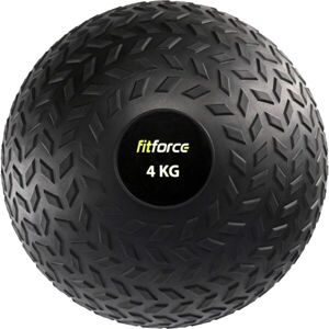 Fitforce SLAM BALL 4 KG Medicinbal, fekete, veľkosť 4kg