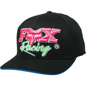 Fox CASTR FLEXFIT fekete S/M - Férfi baseball sapka