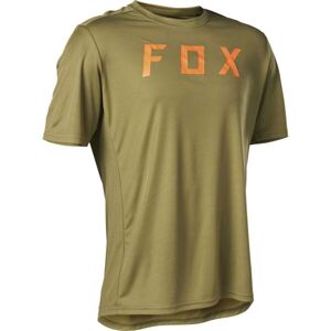Fox Férfi kerékpáros póló Férfi kerékpáros póló, khaki, méret XL