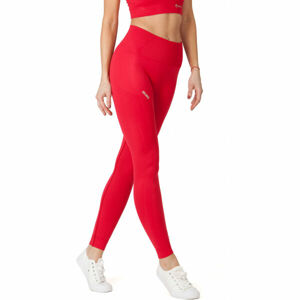 GOLDBEE BESEAMLESS Női legging, piros, veľkosť M