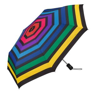 HAPPY RAIN MULTICOLOR Női automata esernyő, mix, veľkosť os
