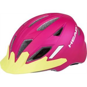 Head KID Y11A rózsaszín (52 - 56) - Gyerek kerékpáros sisak