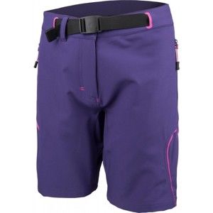 Head MARBLE lila XL - Női outdoor rövidnadrág