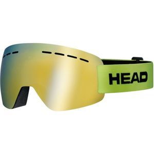 Head SOLAR FMR Síszemüveg, fényvisszaverő neon, veľkosť M