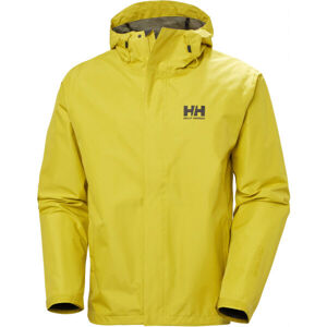 Helly Hansen SEVEN J JACKET Férfi vízálló kabát, sárga, veľkosť XL