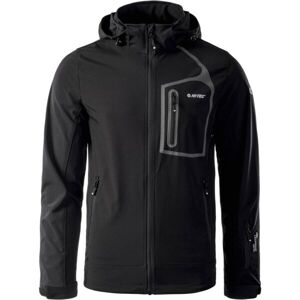 Hi-Tec NIKOS II Férfi softshell kabát, fekete, méret XL
