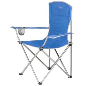 HIGHLANDER MORAY Összecsukható szék karfával, kék, veľkosť os