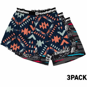 Horsefeathers FRAZIER 3PACK BOXER SHORTS  S - Férfi boxeralsó