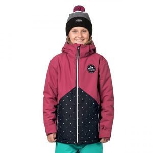 Horsefeathers JUDY KIDS JACKET rózsaszín S - Lány sí/snowboard kabát