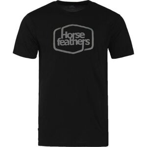 Horsefeathers Férfi póló Férfi póló, fekete, méret XL