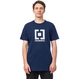 Horsefeathers BASE T-SHIRT kék XL - Férfi póló