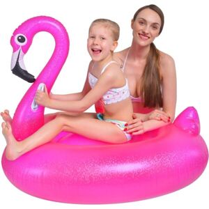 HS Sport MOSAIC FLAMINGO RIDER Felfújható úszógumi, rózsaszín, méret