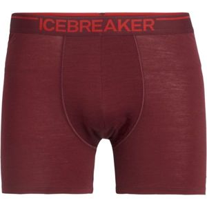 Icebreaker ANTOMICA BOXERS piros L - Férfi funkciós boxeralsó Merinóból