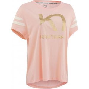 KARI TRAA VILDE TEE világos rózsaszín XL - Női póló