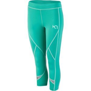 KARI TRAA LOUISE 3/4 TIGHTS zöld XL - Női legging