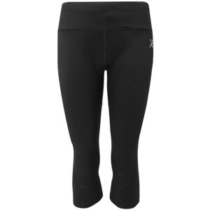 Klimatex KONANA Női 3/4-es leggings futáshoz, fekete, méret